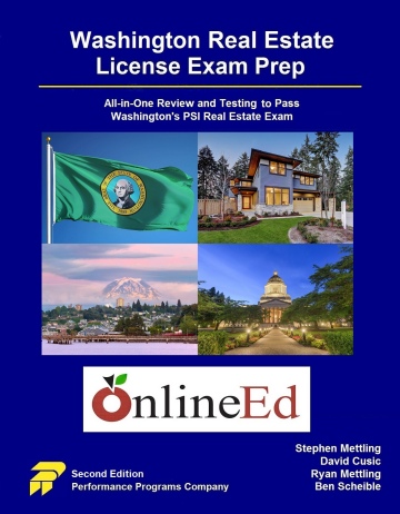 Product image of Washington Real Estate Exam Prep Textbook