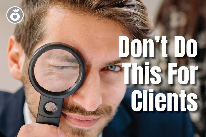 FEATURE - DONT DO THIS BLOG